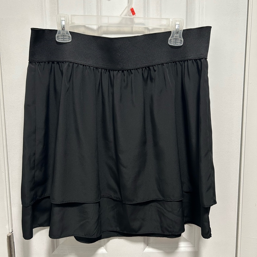 Elle Black Mini Skirt
